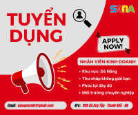 SANA POS TUYỂN DỤNG NHÂN VIÊN KINH DOANH